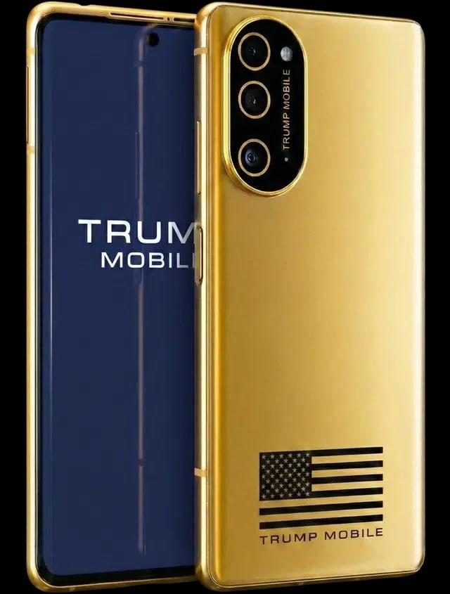 トランプ大統領公式スマホ「T1 Phone(gold version)」