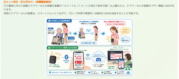 ケアラー（職員）を守るアプリ。